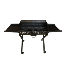 Trolley Charcoal Grill Outdoor mei Side Table
